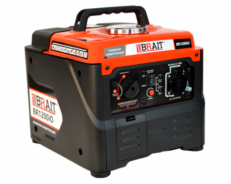 Генератор бензиновый инверторный BRAIT BR1200iO