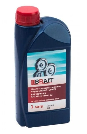 Масло трансмиссионное BRAIT Api GL-4 SAE 80W90 1л