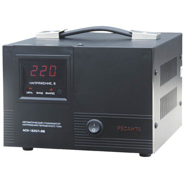 Стабилизатор напряжения РЕСАНТА АСН- 1 500/1-ЭМ