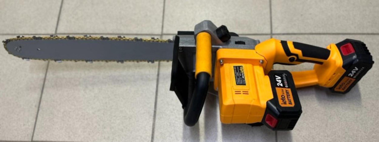 Пила аккумуляторная IETO 18"-1,3-3/8- 59зв.+4аккумулятора 24V