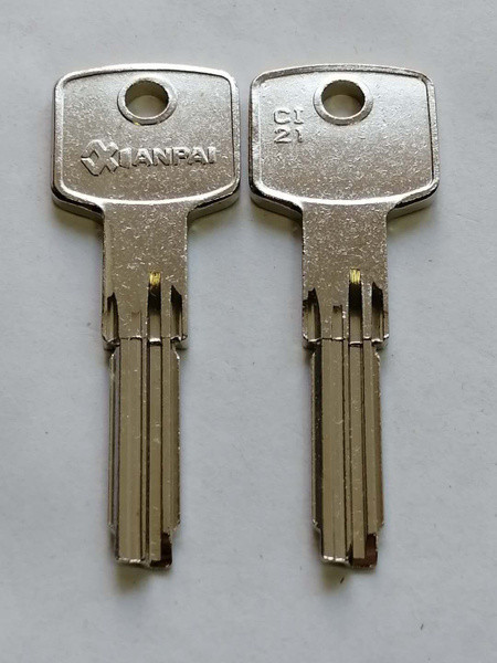 Заготовка для ключа CI21-L CIZA под бронь