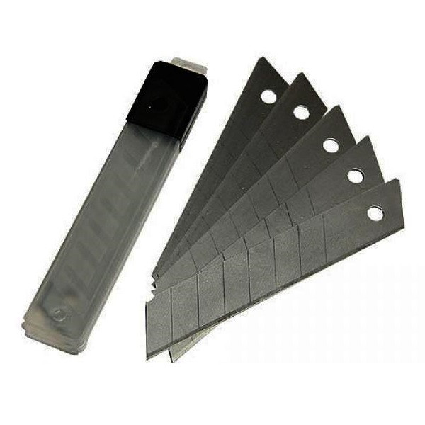 Лезвия сегм. 25мм, 10 шт. сталь SK5 Matrix