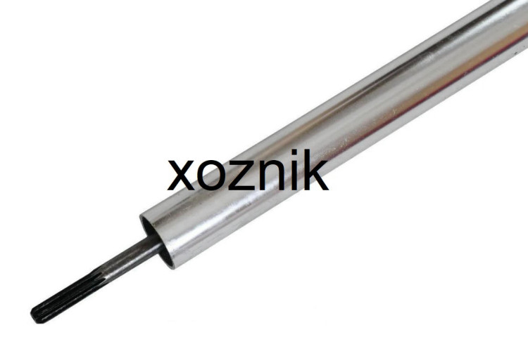 Труба в сборе D-28мм 7зуб. Вал.(GBC-026/033/043)