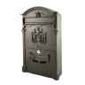 Почтовый ящик металлический №4010В (антик бронза)