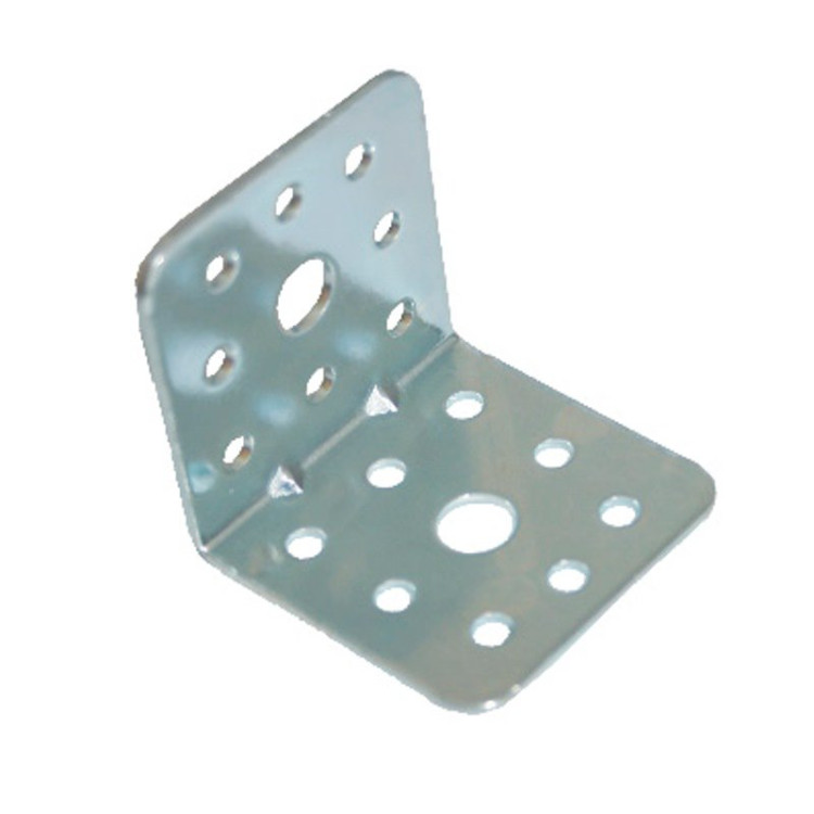 Уголок крепежный 40*40*40*1.5 усил. Цинк (100)