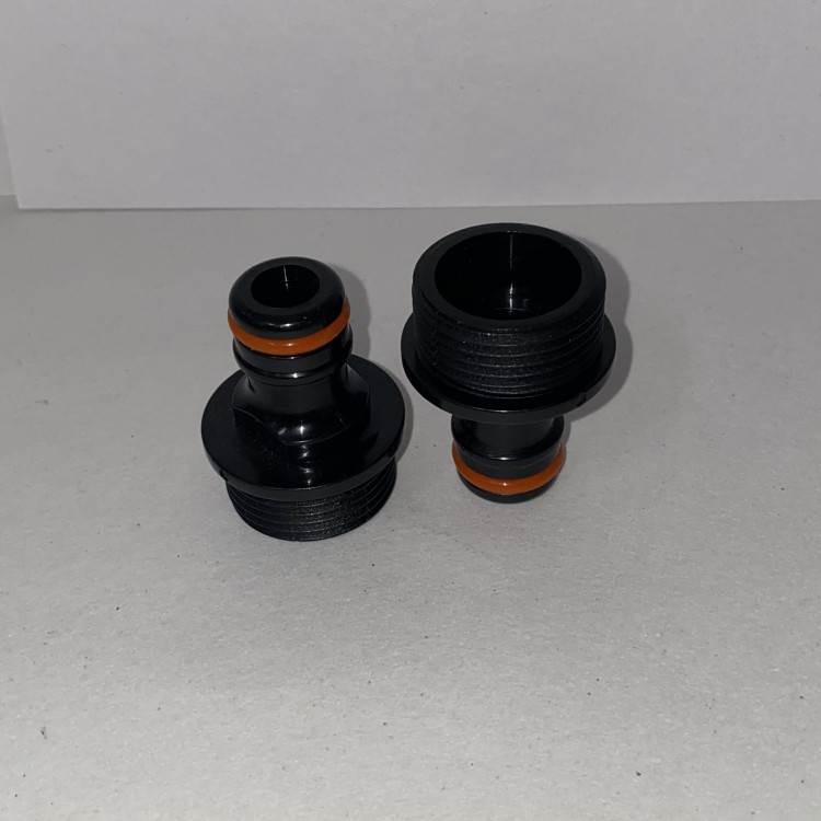 Адаптер для шлангов 3/4 н/резьба BSJ-3012, (HY17)