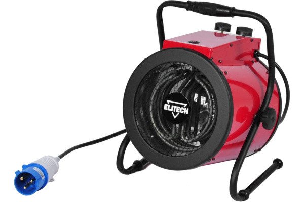 Тепловентилятор ТВ5ЕК ELITECH 3,0/4,5кВт,220в, 400куб.м/час, 345x290x425, 7,5кг