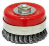 Щетка чашечная усиленная (125 мм; М14; витая 0.5 мм) для УШМ Elitech 1820.075600