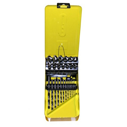 Набор сверл по металлу 25шт. 1-13мм., в мет. коробке