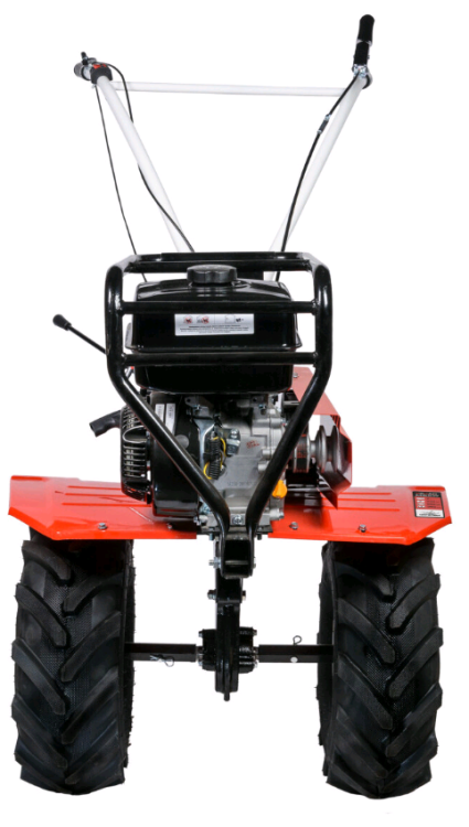 Мотоблок бензиновый BRAIT МБ5W 8 л.с | колеса 19*7-8 Extreme, 6 впер ед/2 назад, чугунный ред