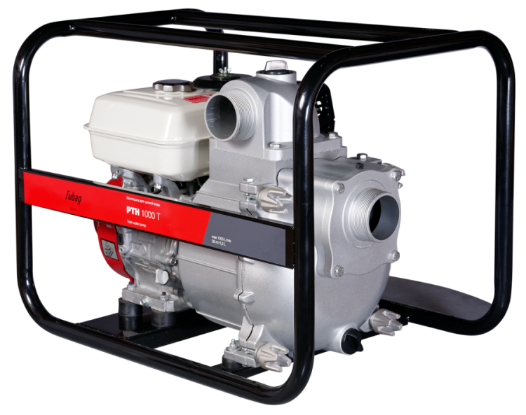 Мотопомпа для сильнозагрязненной воды FUBAG PTH 1000Т (Honda)