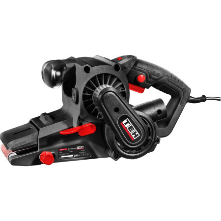 Ленточная шлифовальная машина TEH TBS3711 1010Вт, 75х533мм, 200-380м/мин, 3,68кг, кор, п/сборник