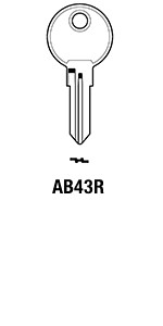 Заготовка для ключа AB-43R китай