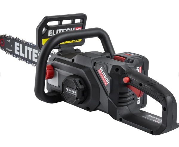 Аккумуляторная цепная пила ELITECH CS 4016BLК (E1611.027.02)