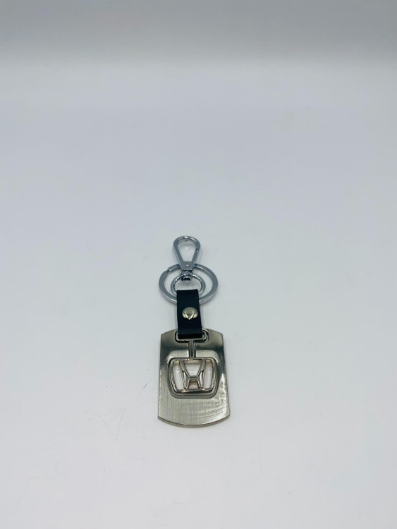 Брелок на ключи &quot;HONDA&quot; карабин (никель)