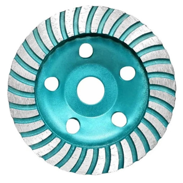 Алмазный шлифовальный диск чашка Light сегментированный турбо, 125x5.0x20x22.2 мм Greatflex 55-781