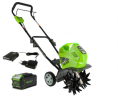 Культиватор аккумуляторный Greenworks G40TLK4 27087VB