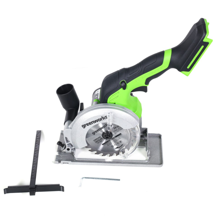 Дисковая мини пила акк. Greenworks G24MCS 1501207