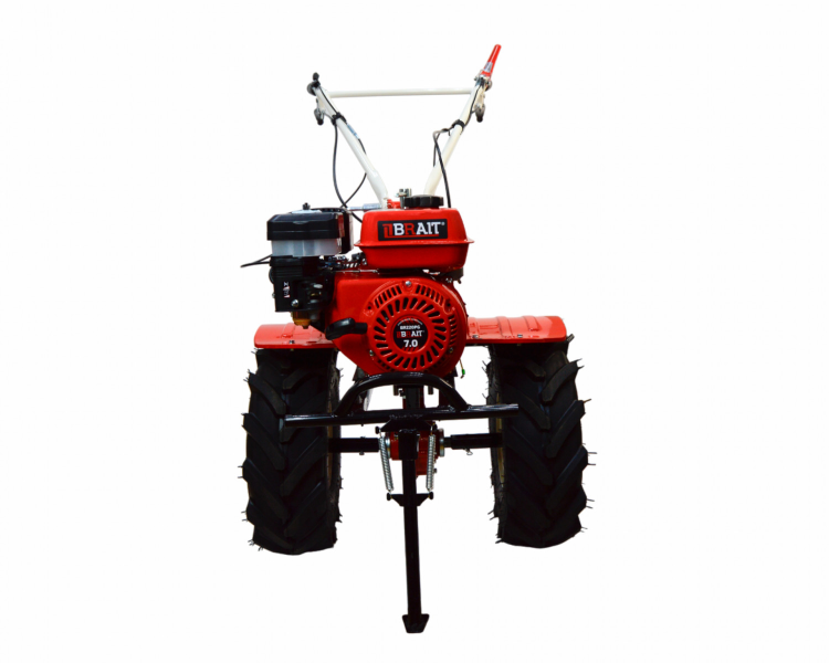 Мотоблок бензиновый BRAIT BR-105WPRO колеса 19*7-8 Extreme, 3 вперед/1 назад, чугунный редуктор