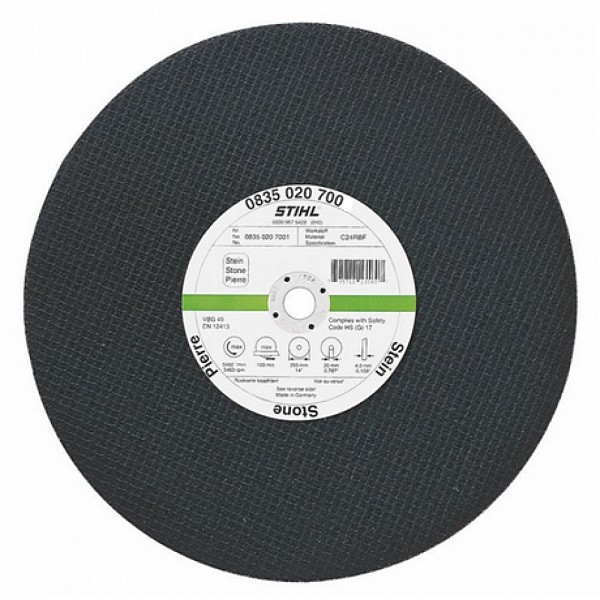 Абразивный отрезной круг из синтетической смолы, B 400 мм DE/FR/GB Stihl 0835-020-7002