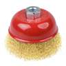 щетка металлическая чашечная мягкая проволока 100мм*14мм YIDA