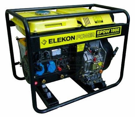 Генератор сварочный дизельный ЭЛЕКОН EPDW190E