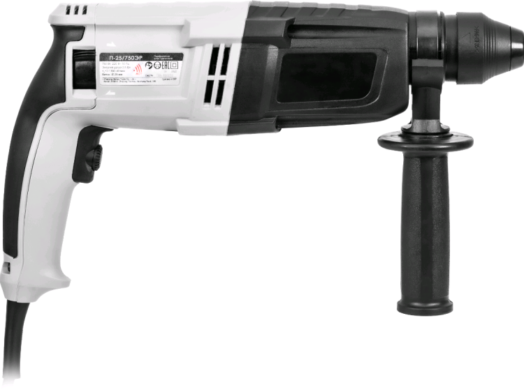 Перфоратор Интерскол П-25/750ЭР Sds plus (кейс)
