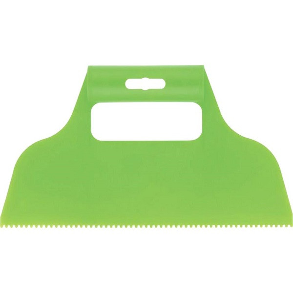 Шпатель для клея пластиковый, зубчатый 8 x 8мм