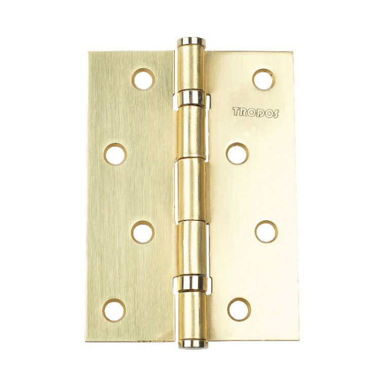 Навес дверной "TRODOS" №4 (Унив) 100х70х2,5 Матовое золото (SB)