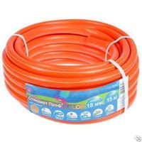 Шланг поливочный армированный "Стандарт Проф" COLOR, цвет красный, d=18 мм, 50 п.м.