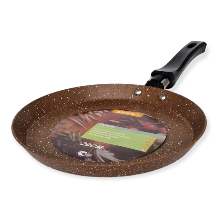 Сковорода &quot;Камень&quot; для блинов 20 см/ 18 шт