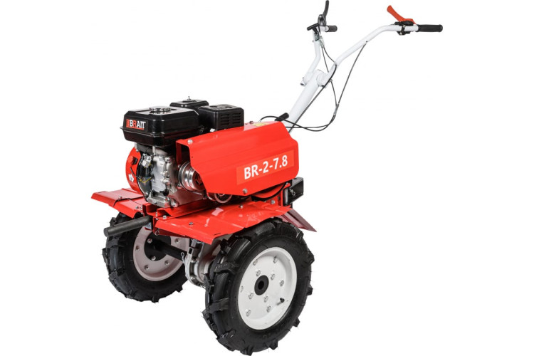 Мотоблок бензиновый BRAIT BR-2-7,8 ( 7.8л.с )колеса 4,00*10, 2 назад/4 вперед