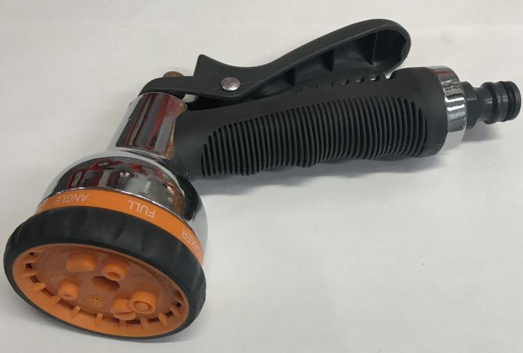 Пистолет поливочный 8-ми позиционный CHROME BSJ-3169