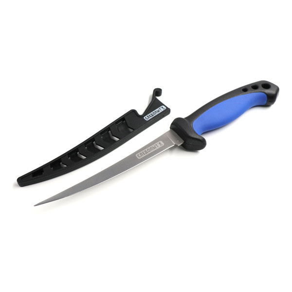 Нож разделочный &quot;СЛЕДОПЫТ&quot;, прорезиненная ручка, дл. клинка 150 мм, в чехле