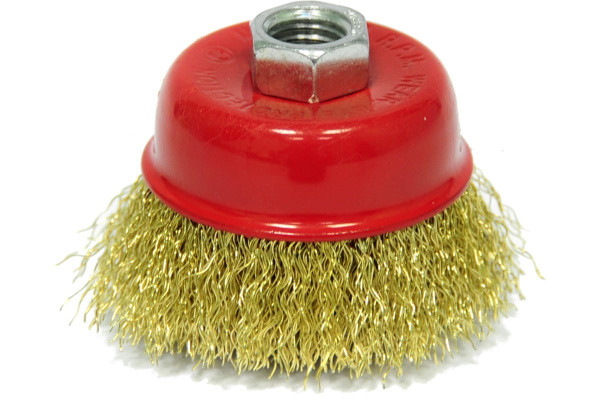 Щетка чашечная (65 мм; М14; витая 0.5 мм) для УШМ Elitech 1820.074300