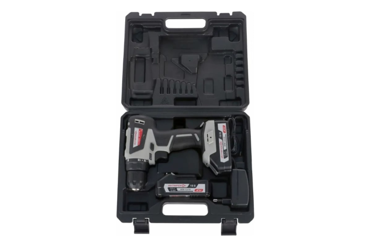 Бесщеточная профессиональная аккумуляторная дрель-шуруповерт ИНТЕРСКОЛ МиниМакс ДА-10/18В