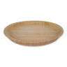 Тарелка из бамбука 28 см/ шт