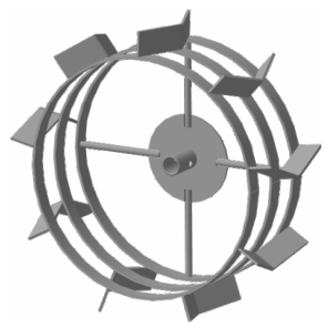 Грунтозацеп МК Кайман, 3 обода, d-25 ГПМ.25.445.160