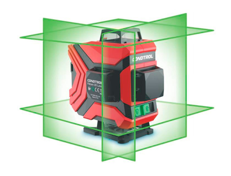 Лазерный нивелир CONDTROL Fliesen 3D Laser