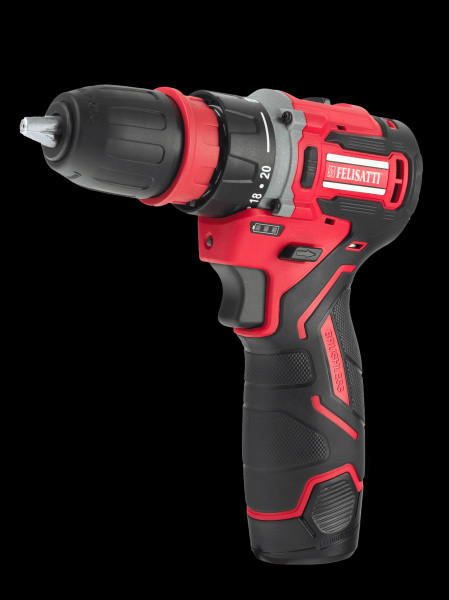 Дрель-шуруп. акк 18В, 160 Н.м, 0-520/0-2100 об/мин, боковая рукоятка в комплекте, кейс, 2*5а/ч, З/У