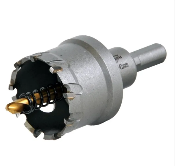 Коронка 41мм,по металлу,в сборе,твердосплавная