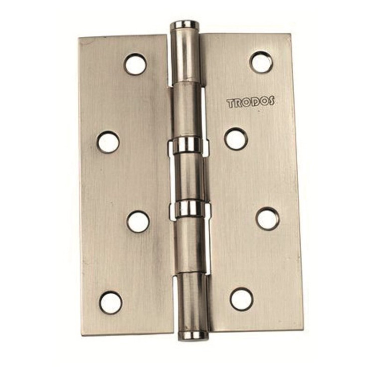 Навес дверной "TRODOS" №4 (Унив) 100х70х2,5 Никель (SN)