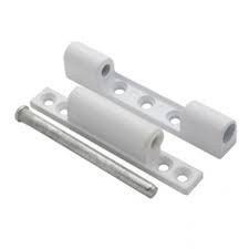 Петля для пластиковых окон 75мм БЕЛАЯ