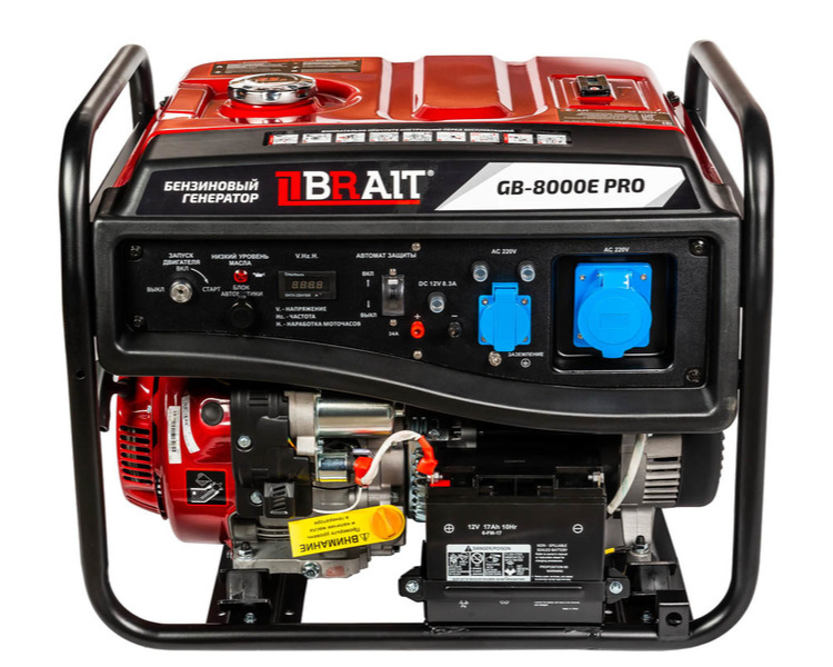 Генератор бензиновый BRAIT GB-8000E Pro