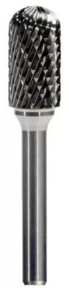 Борфреза цилиндрическая cо сфер. кон., C, 6х12, TC