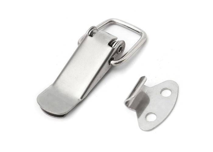 Замок накидной AL 103 L-75мм (Цинк) подпруж. (100шт)