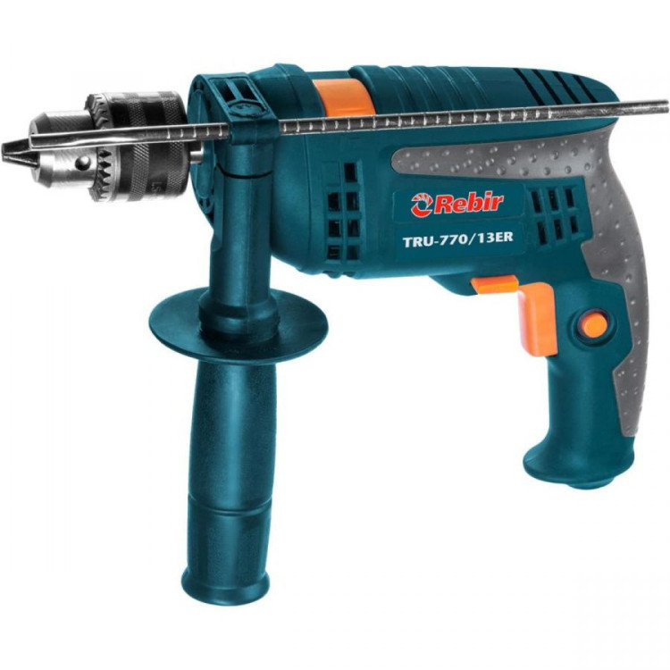 Дрель ударная Rebir TRU-770/13ER