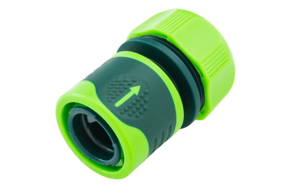 Муфта-автомат к шлангу 1/2" и 5/8", двухкомп. VERTO