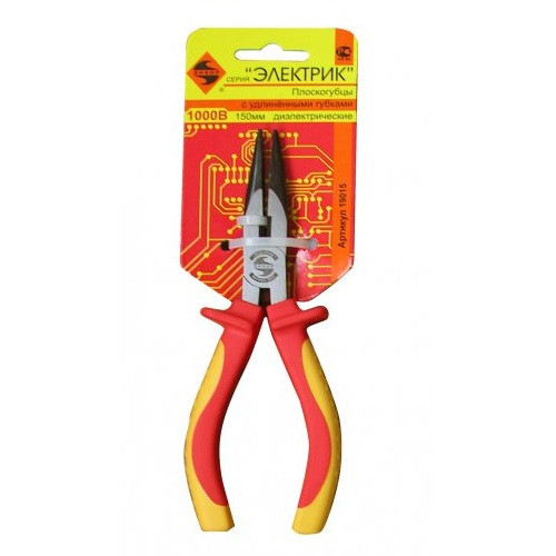 Тонкогубцы 150мм диэлектрические