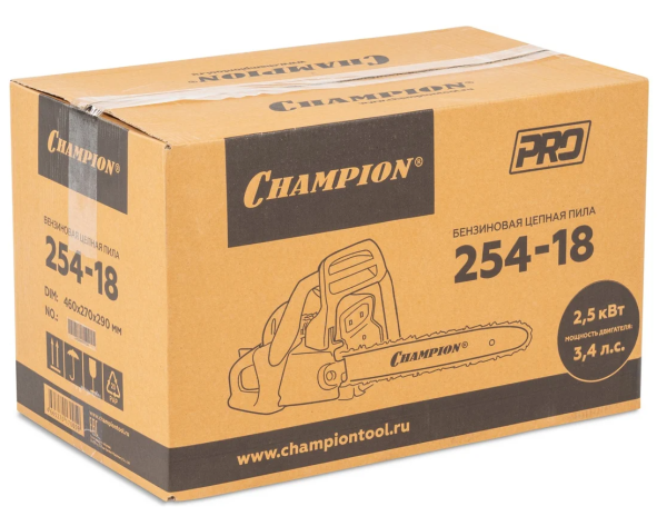 Бензопила CHAMPION 254-18